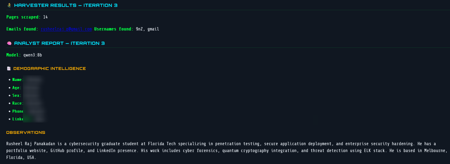Analyst Report — Iteration 3 with LLM Observations